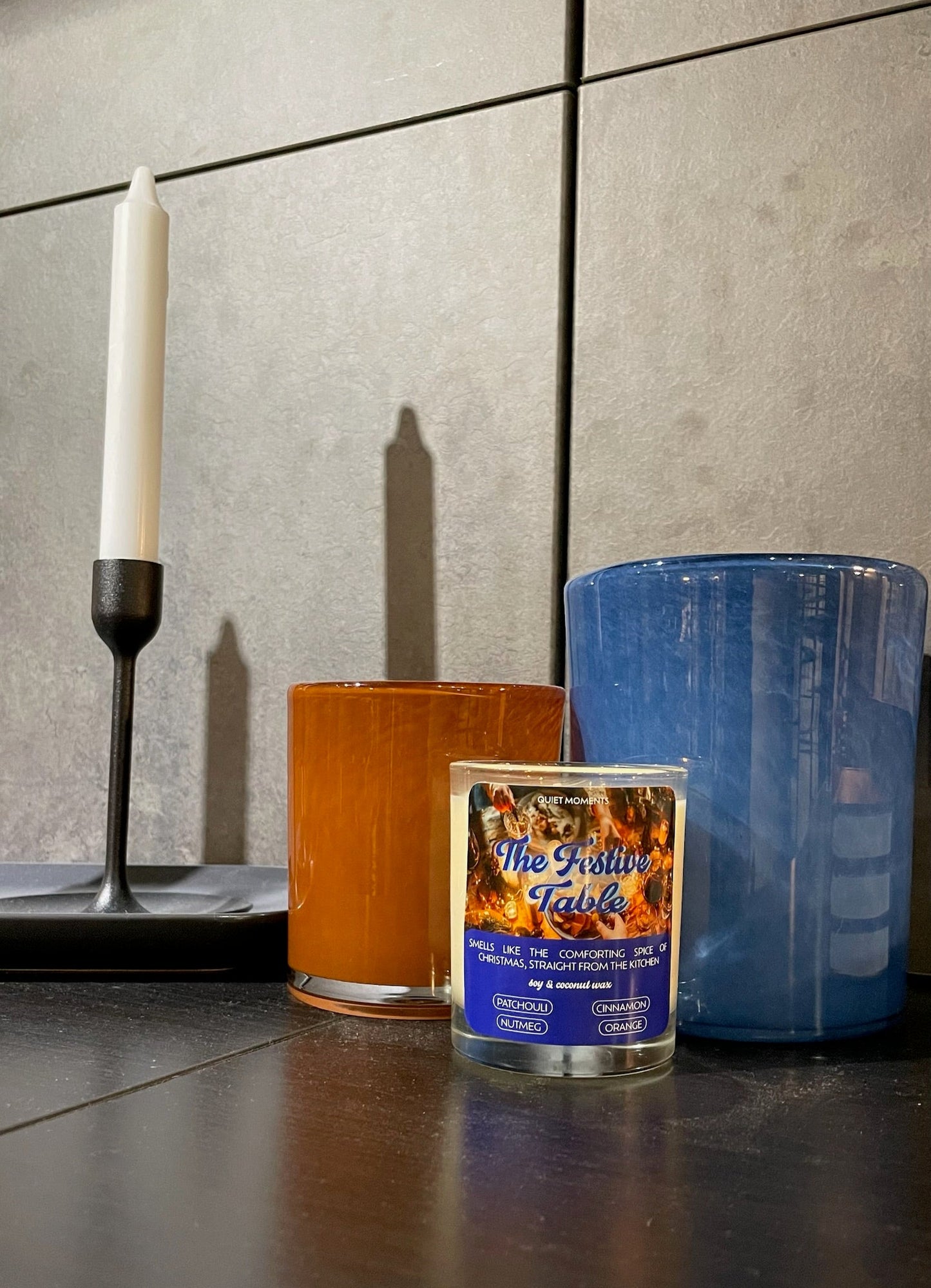 The Festive Table — The Scent of Christmas Gatherings In a Jar | 230g Soy & Coconut Wax Candle
