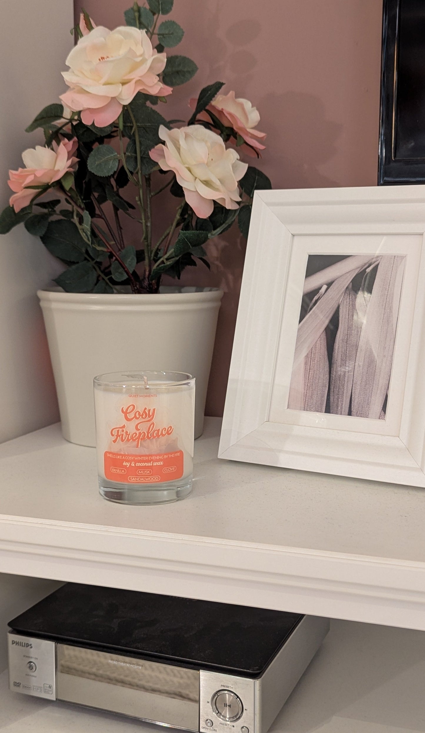 Cosy Fireplace — Evenings Made Cosy in Jar | 160g Soy & Coconut Wax Candle