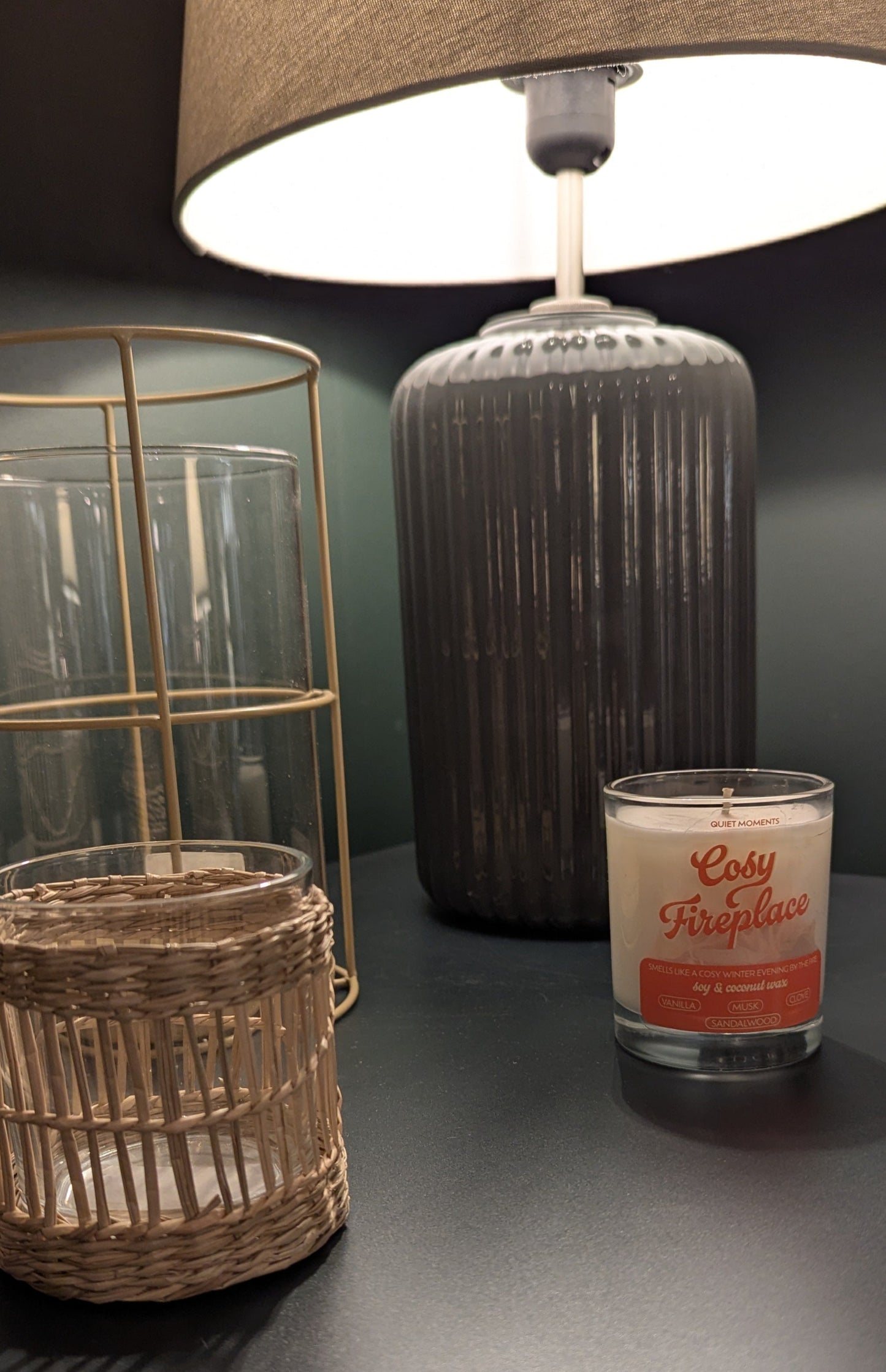 Cosy Fireplace — Evenings Made Cosy in Jar | 160g Soy & Coconut Wax Candle