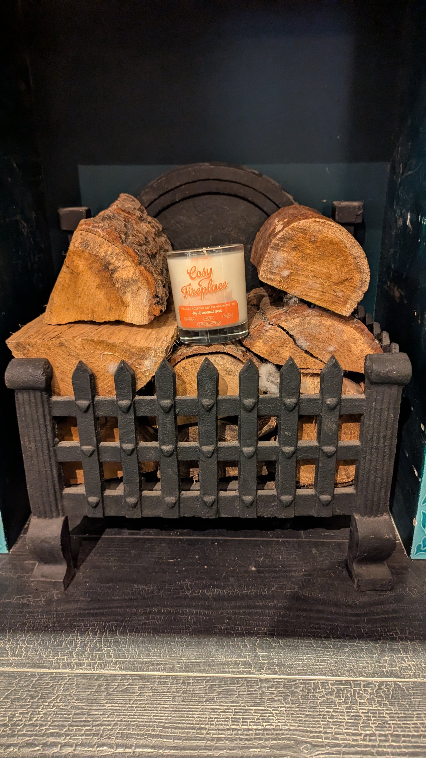Cosy Fireplace — Evenings Made Cosy in Jar | 230g Soy & Coconut Wax Candle