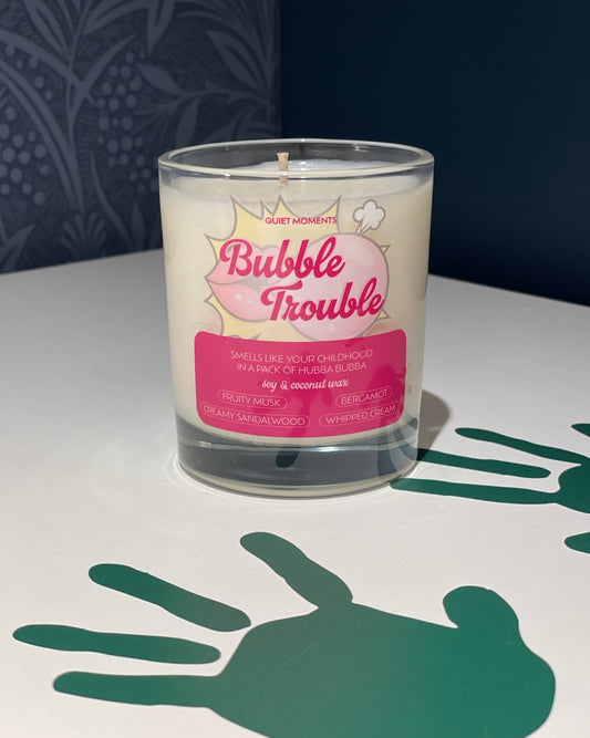 Bubblegum — Sweet Nostalgia in a Jar | 160g Soy & Coconut Wax Candle