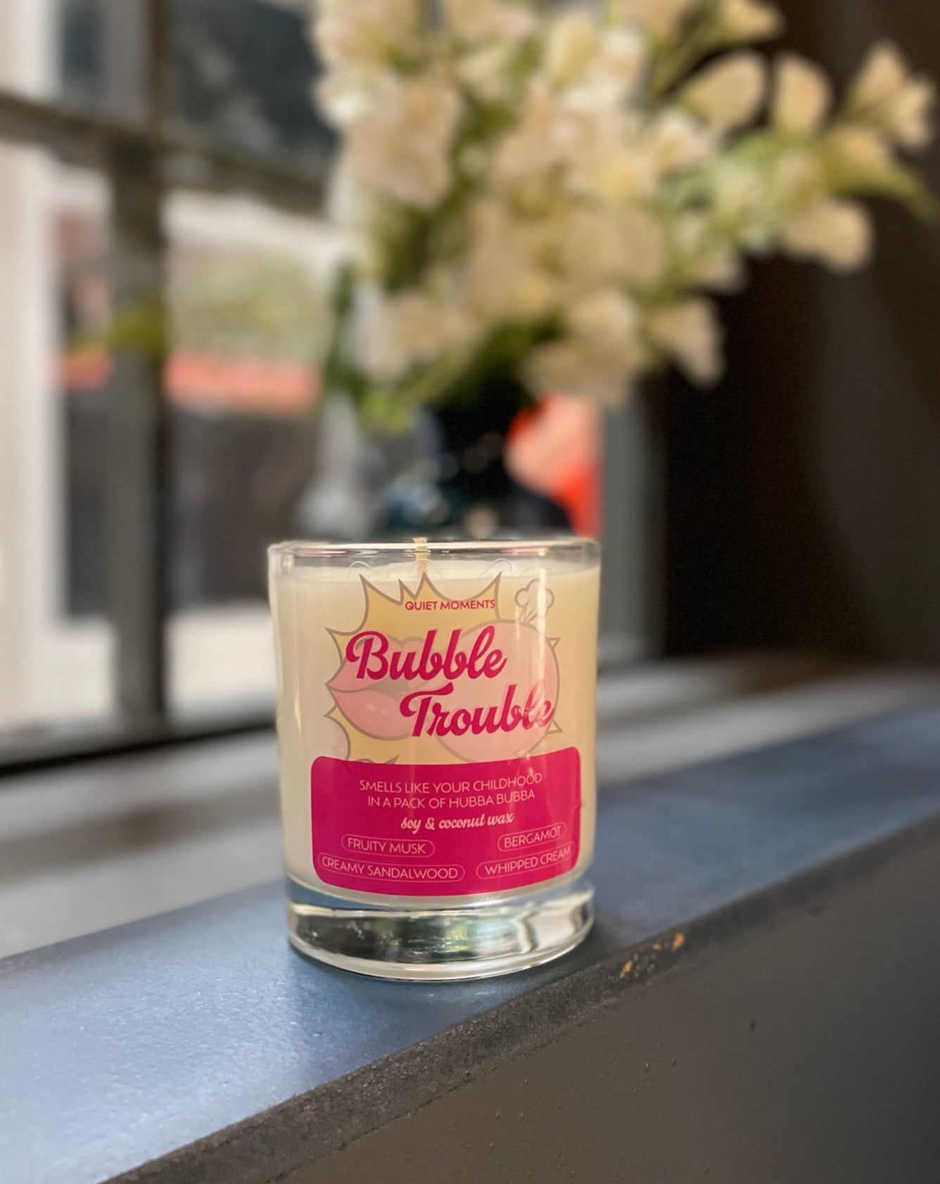 Bubblegum — Sweet Nostalgia in a Jar | 160g Soy & Coconut Wax Candle