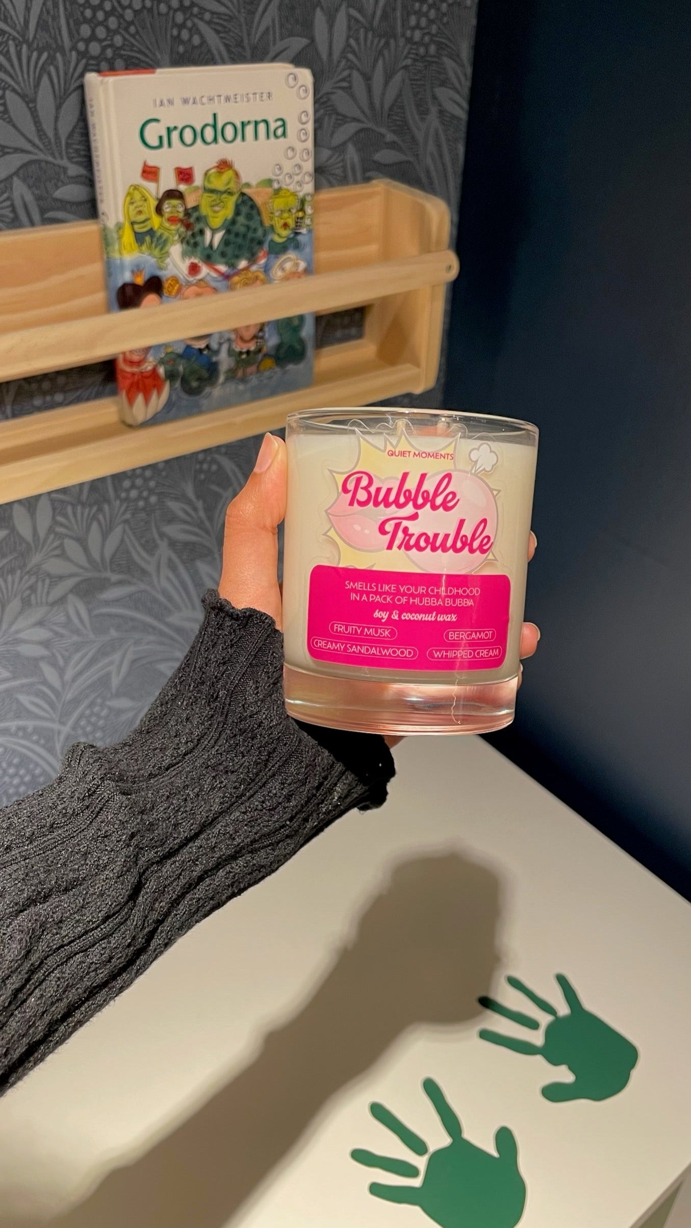 Bubblegum — Sweet Nostalgia in a Jar | 160g Soy & Coconut Wax Candle