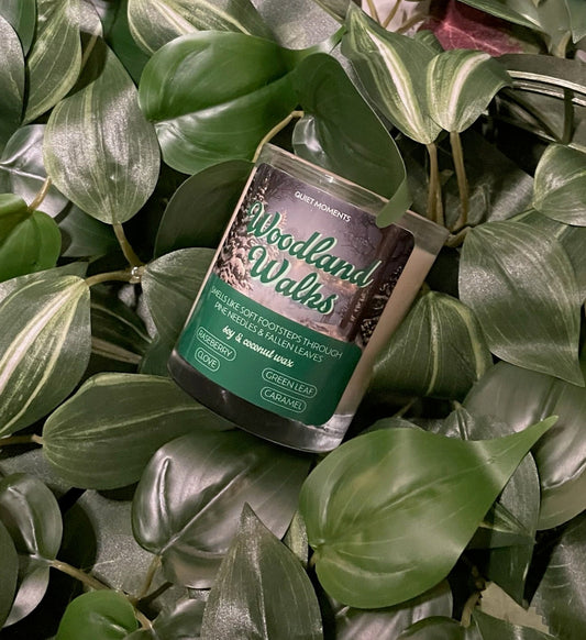Woodland Walks —  A Crisp Morning Stroll Through Nature In a Jar | 230g Soy & Coconut Wax Candle